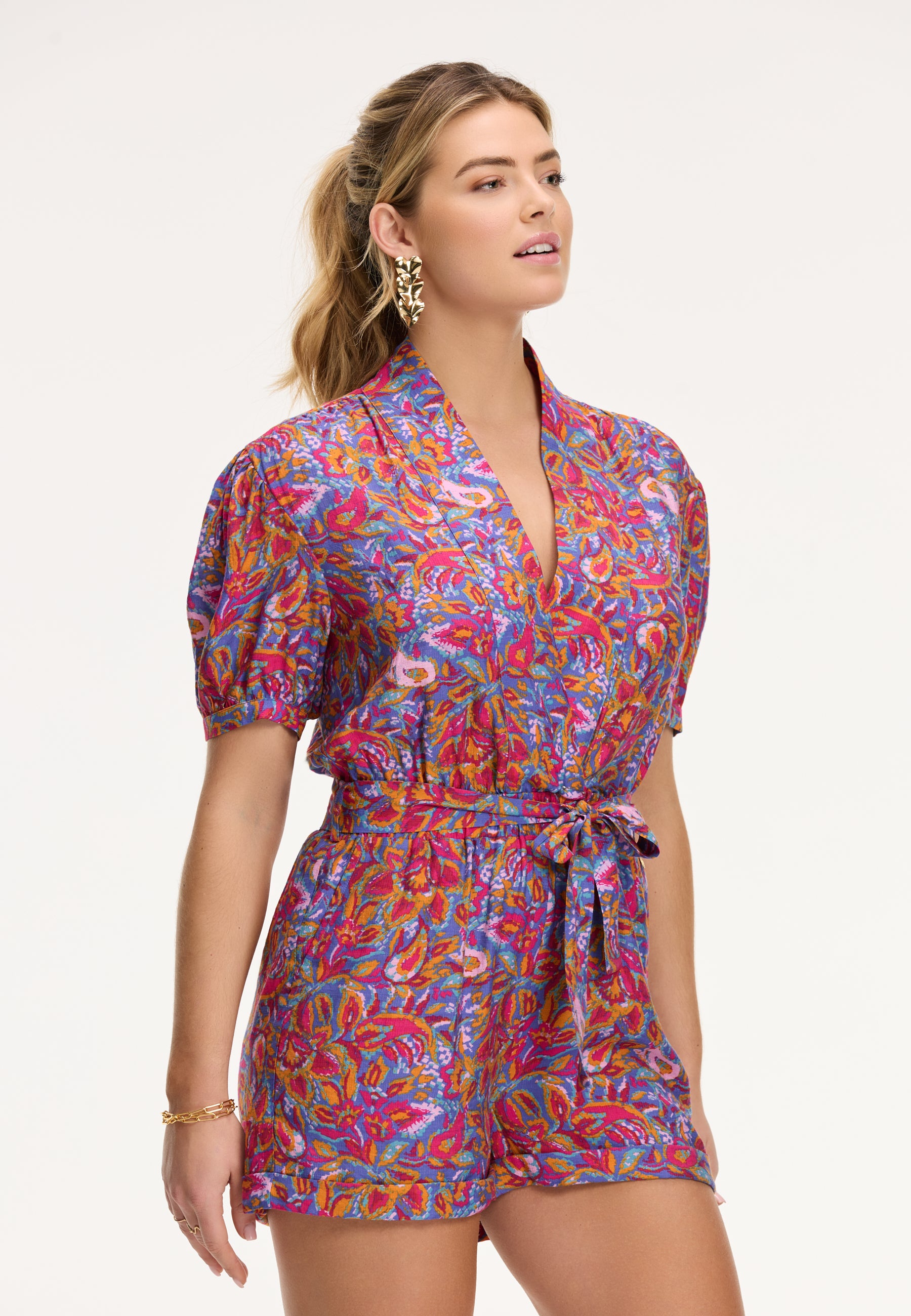 Ladies FRANCIS jumpsuit sicilian flower