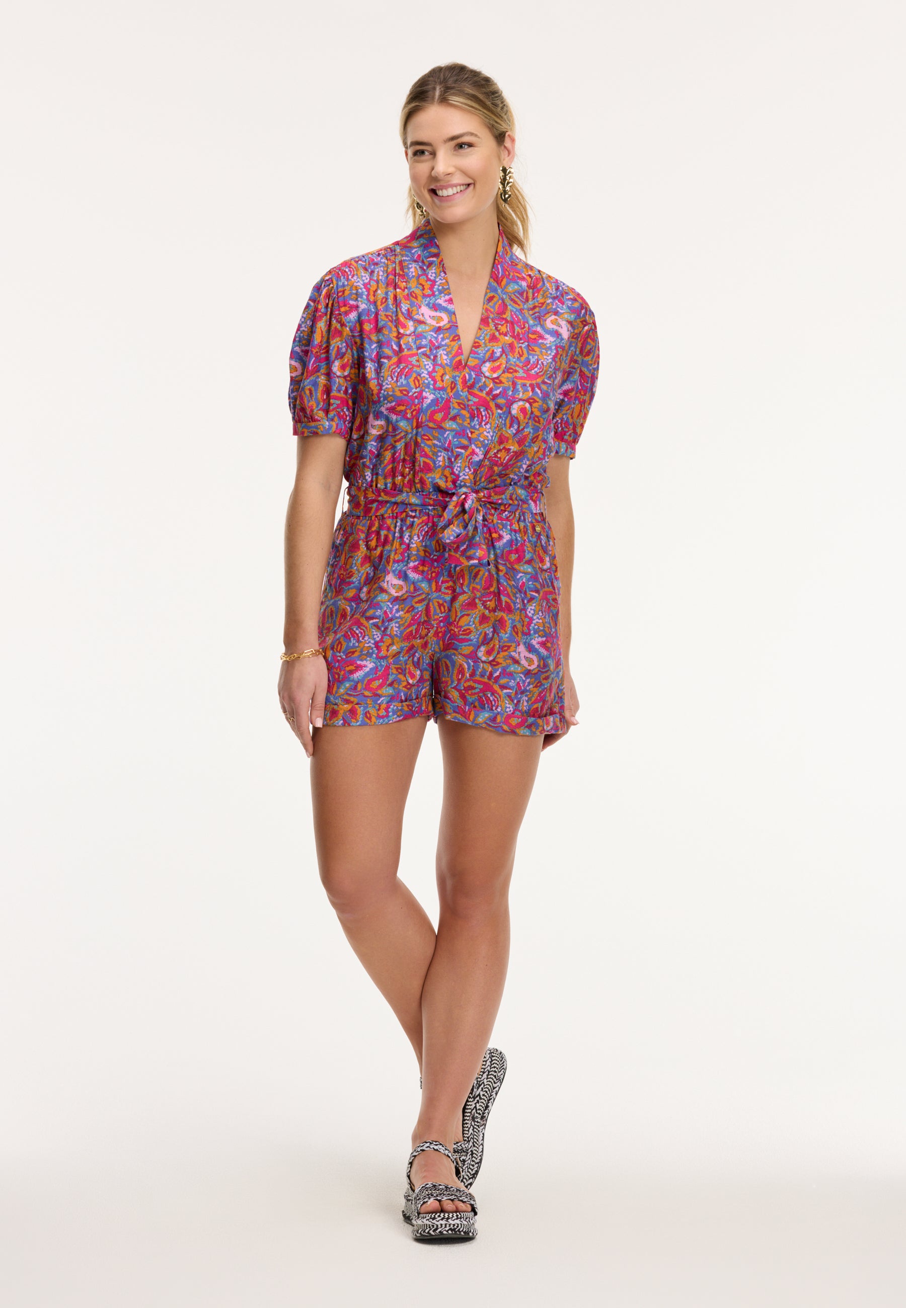 Ladies FRANCIS jumpsuit sicilian flower