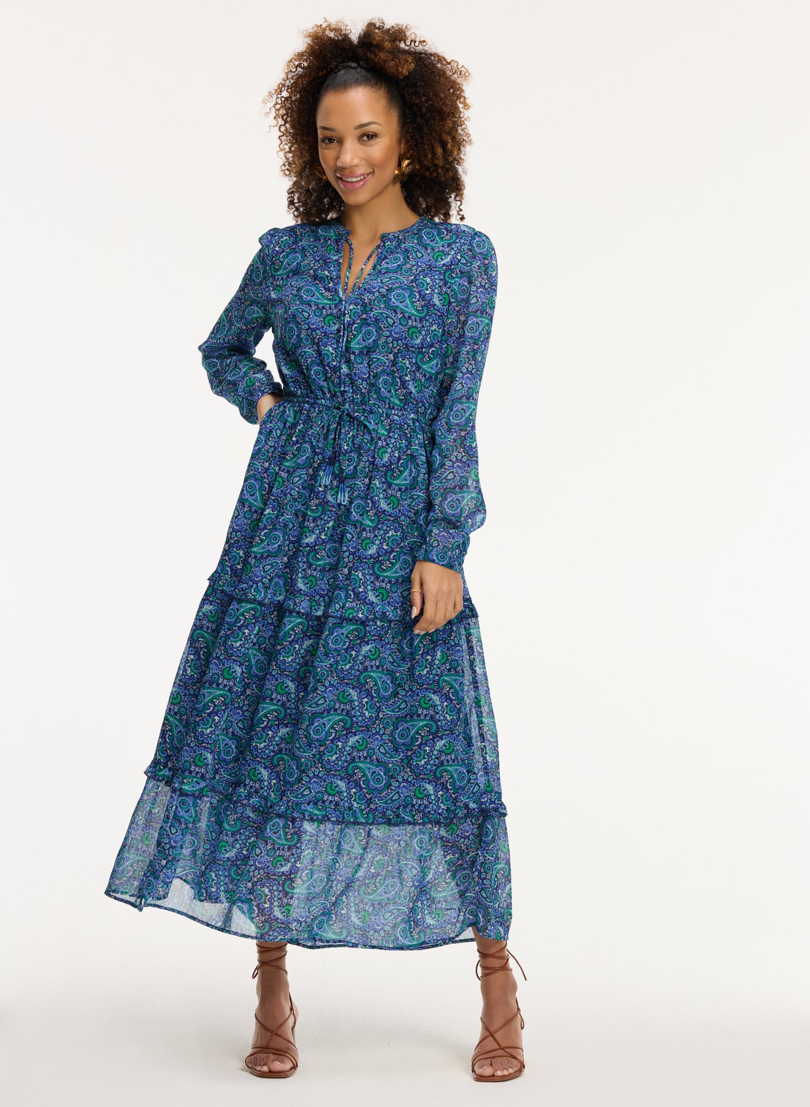 Ladies JADE dress paisley