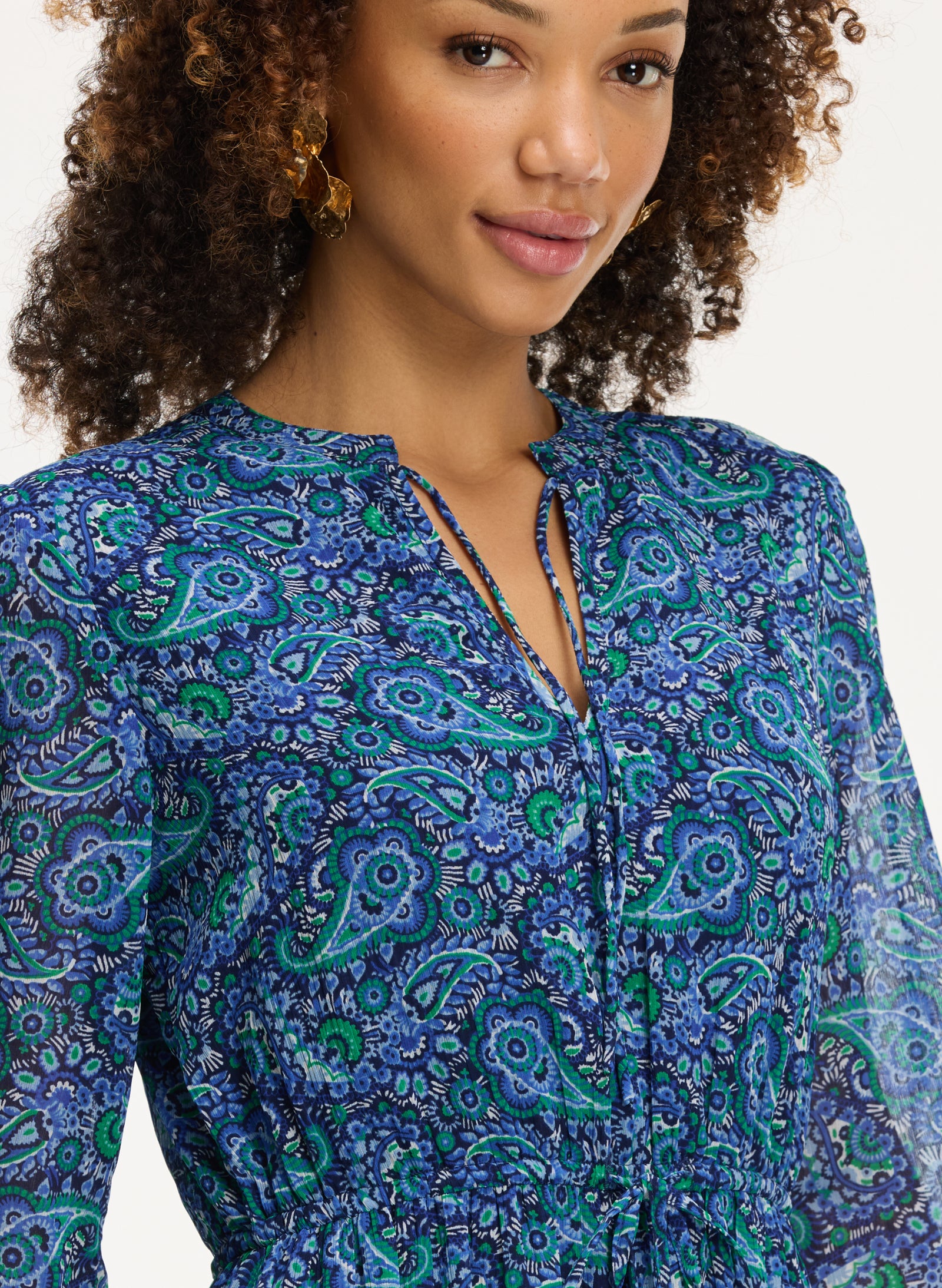 Ladies JADE dress paisley