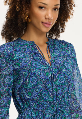 Ladies JADE dress paisley