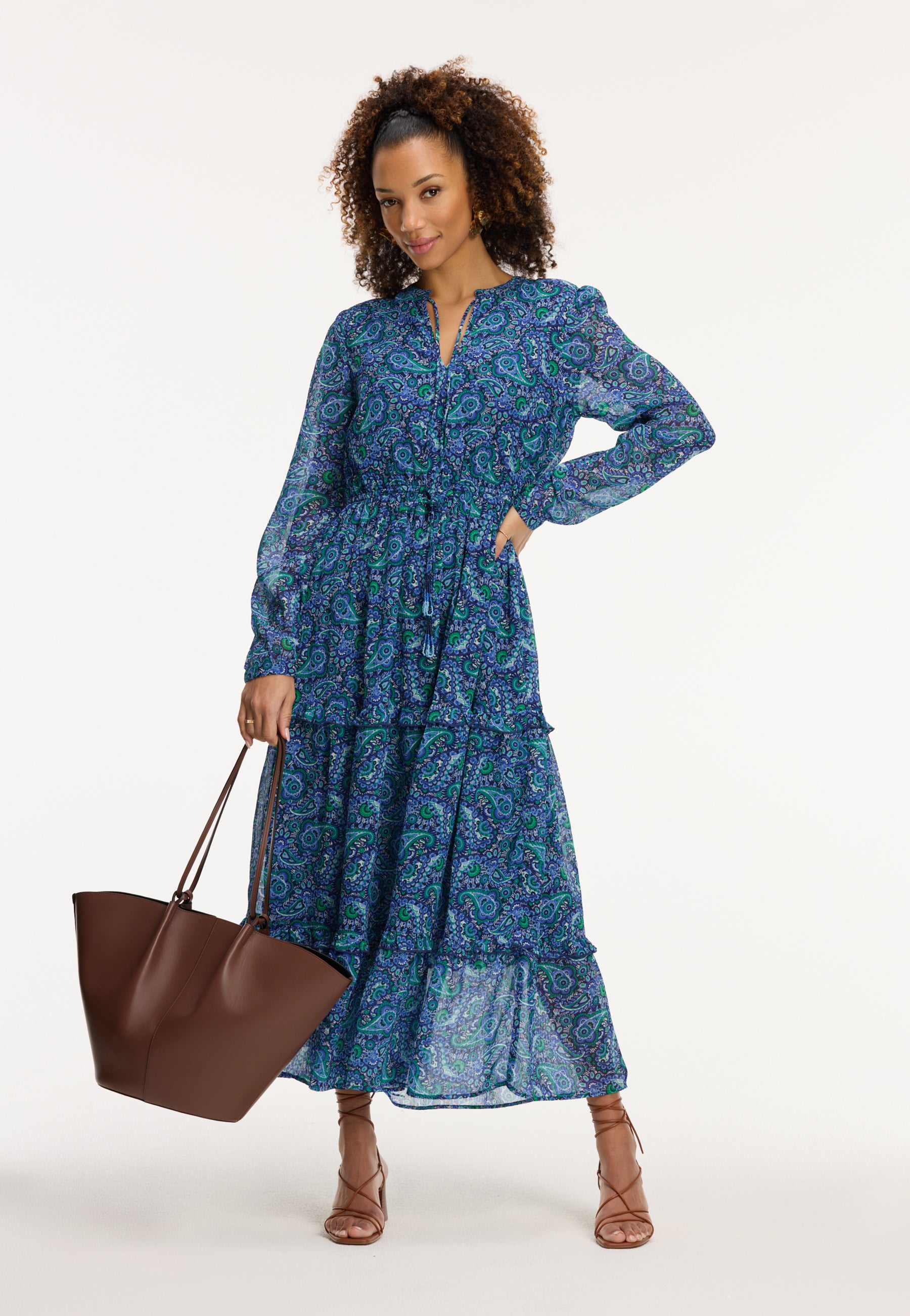 Ladies JADE dress paisley