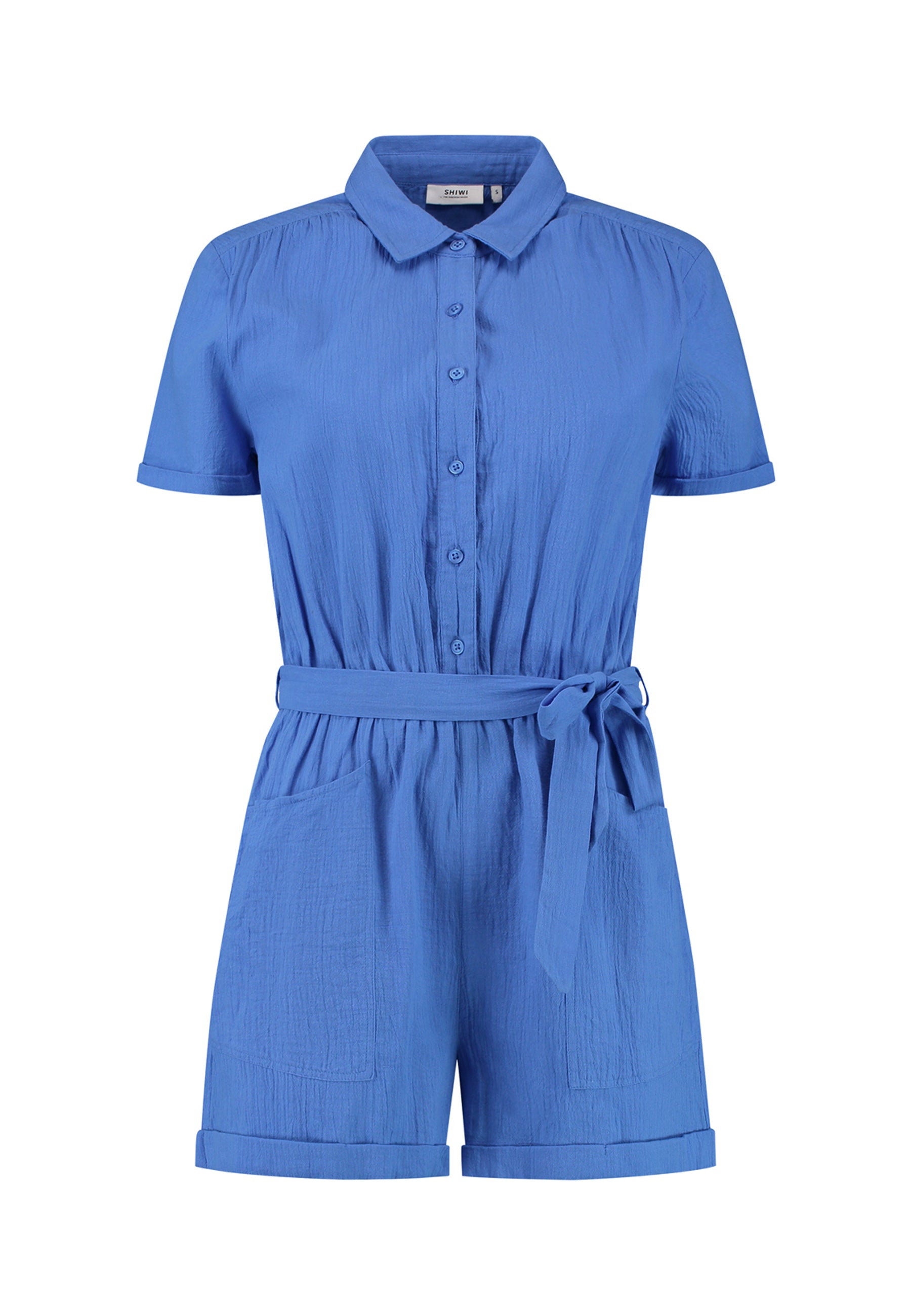 Ladies FREYA mousseline waffle jumpsuit