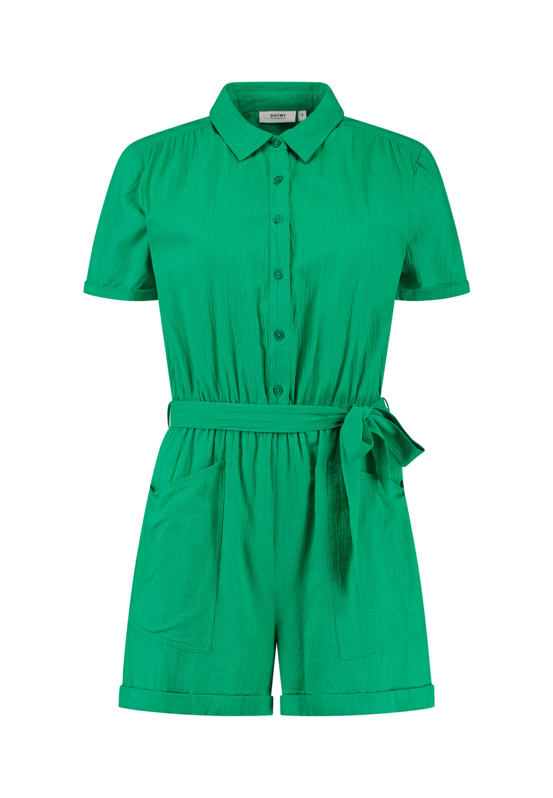 Ladies FREYA mousseline waffle jumpsuit