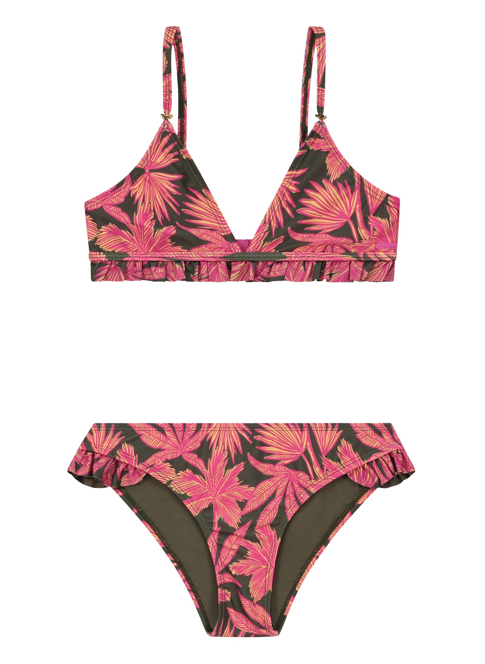 Girls ROSIE bikini set palm leaves