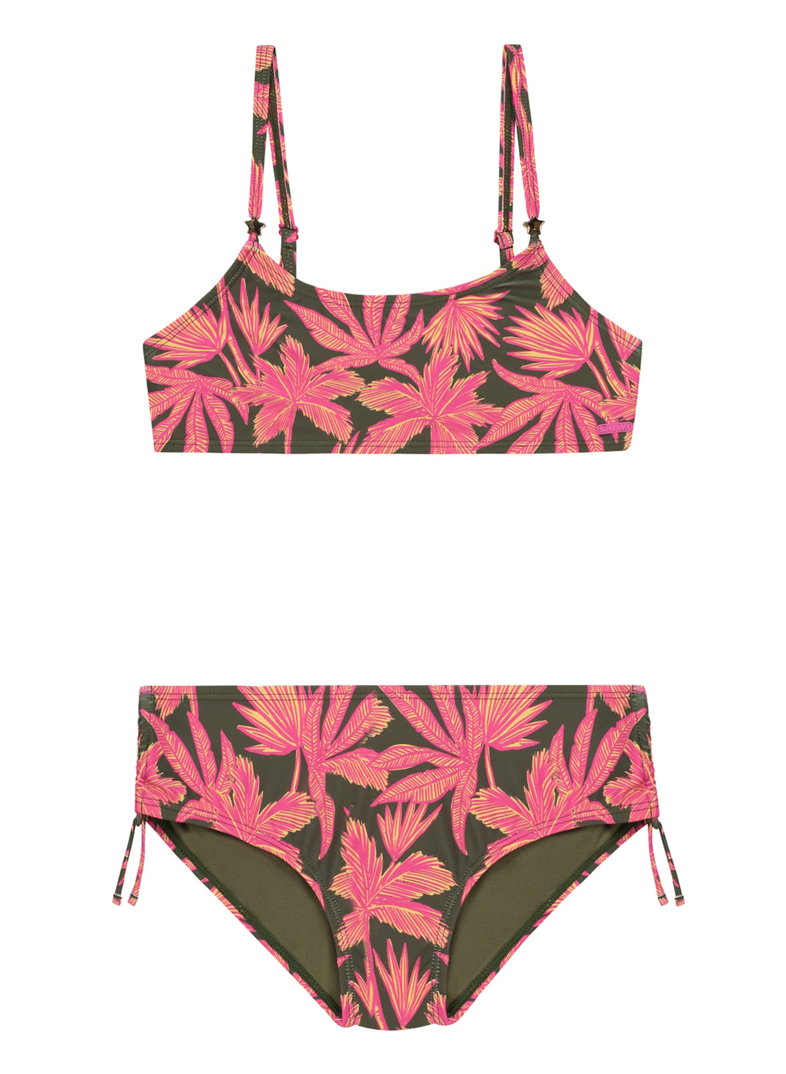 Girls LIV bikini set palm leaves