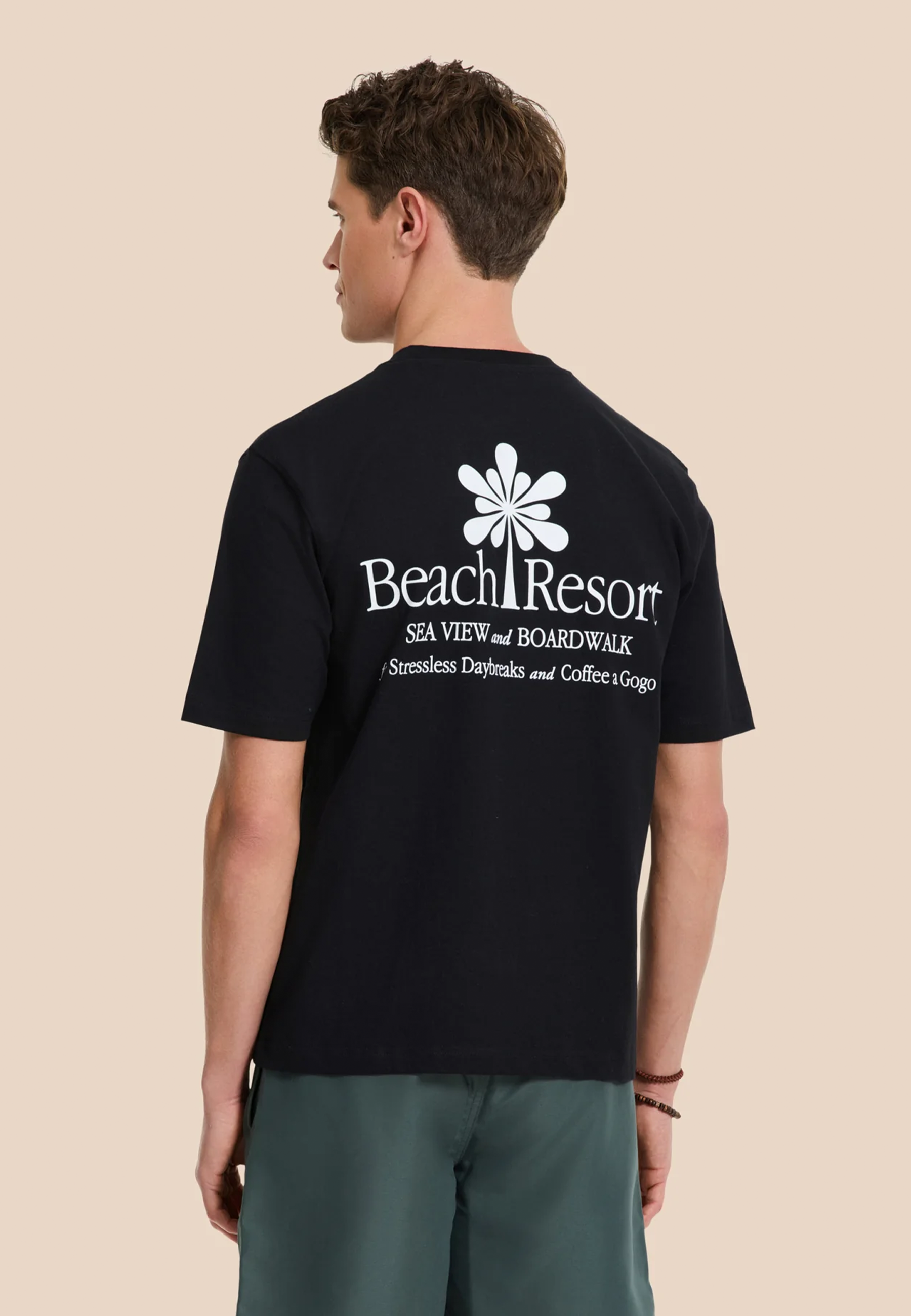 FINN relaxed t-shirt suncation | black