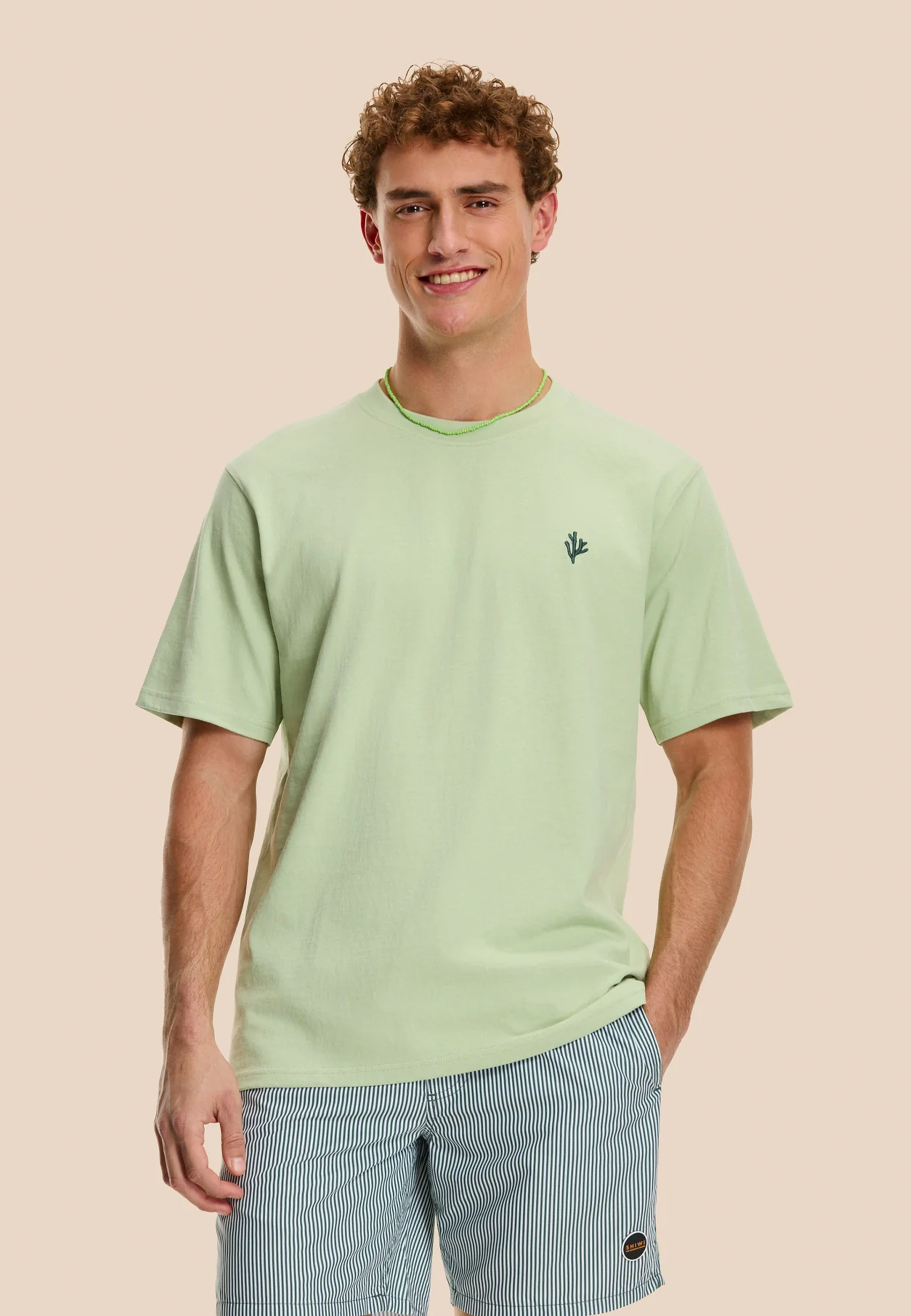 CORAL t-shirt | dust green