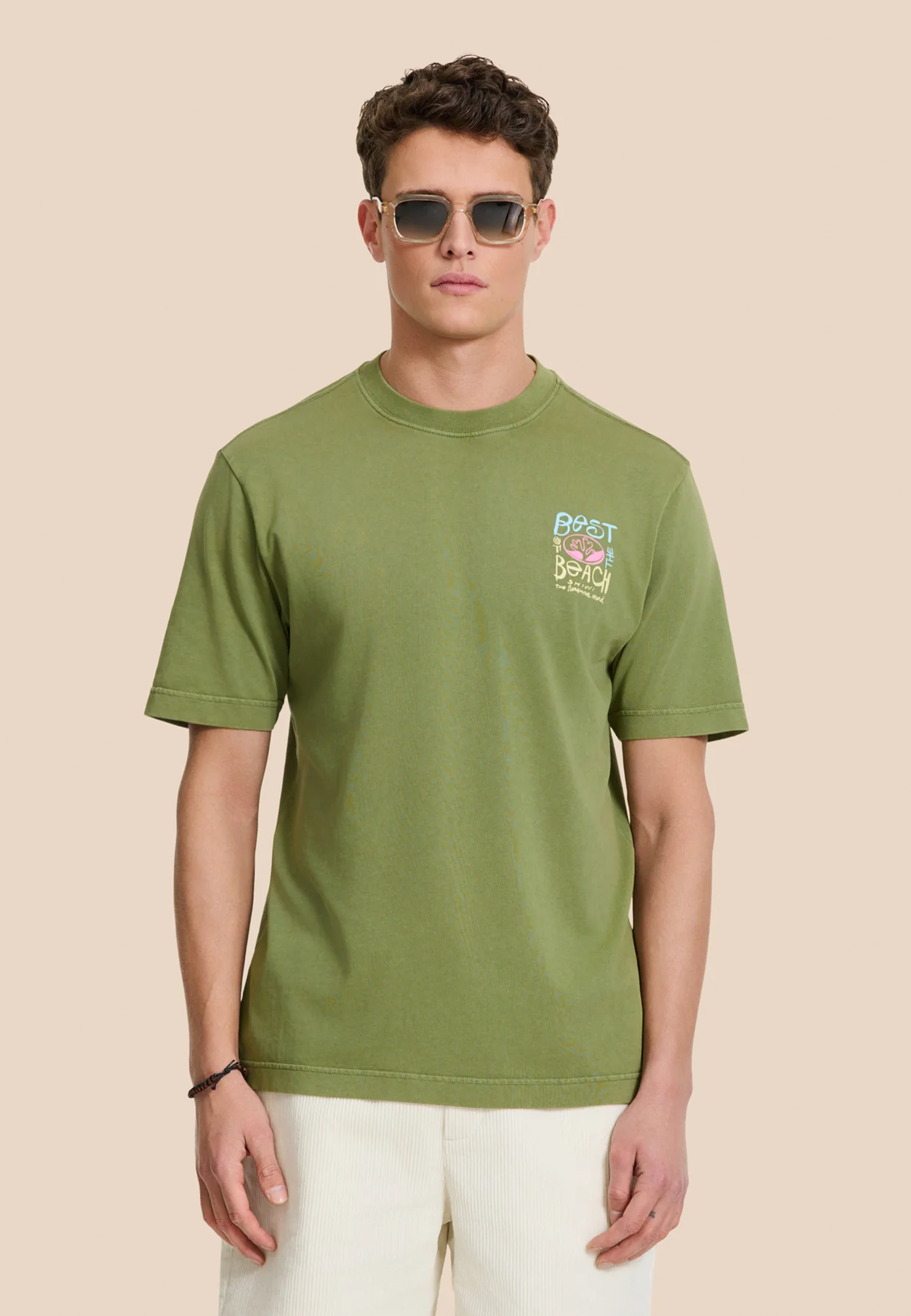 FINN relaxed t-shirt best of the beach | green fern