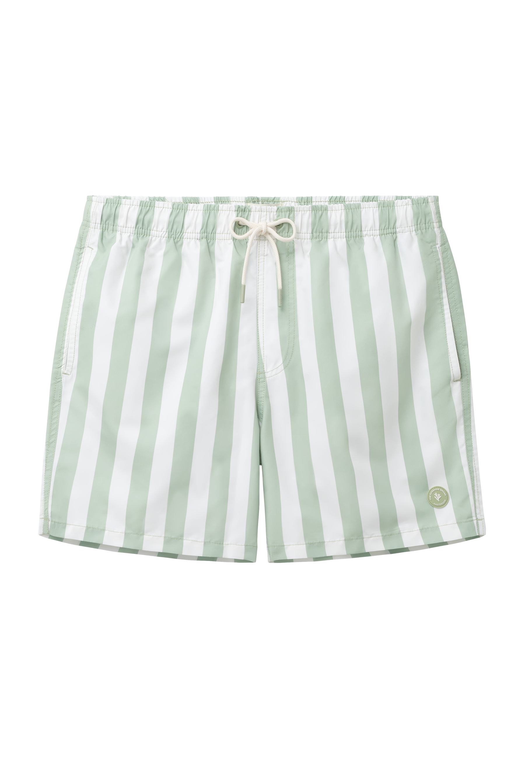 MAC swim shorts broad stripe | green dust - Shiwi