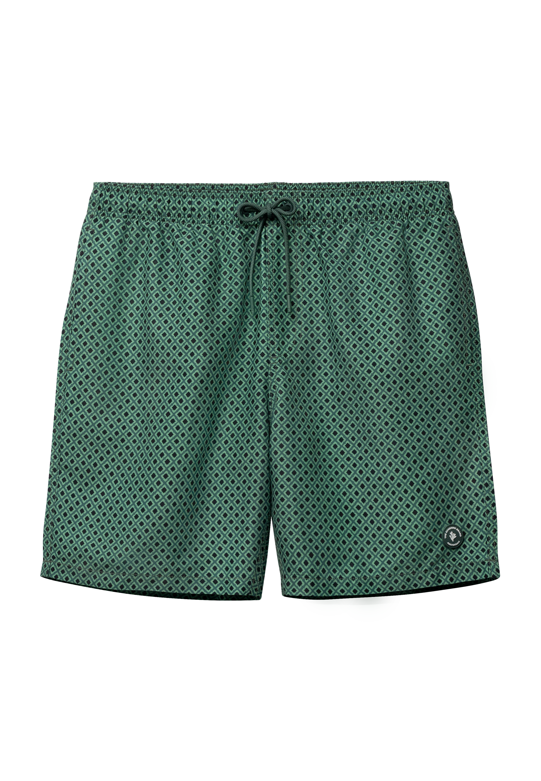 MIKE swim shorts batik tile | green cilantro