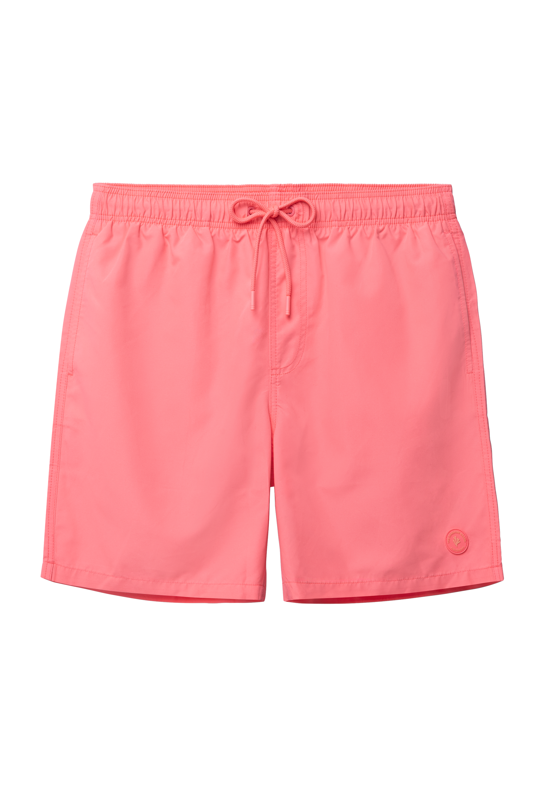 MIKE swim shorts solid | fluo red