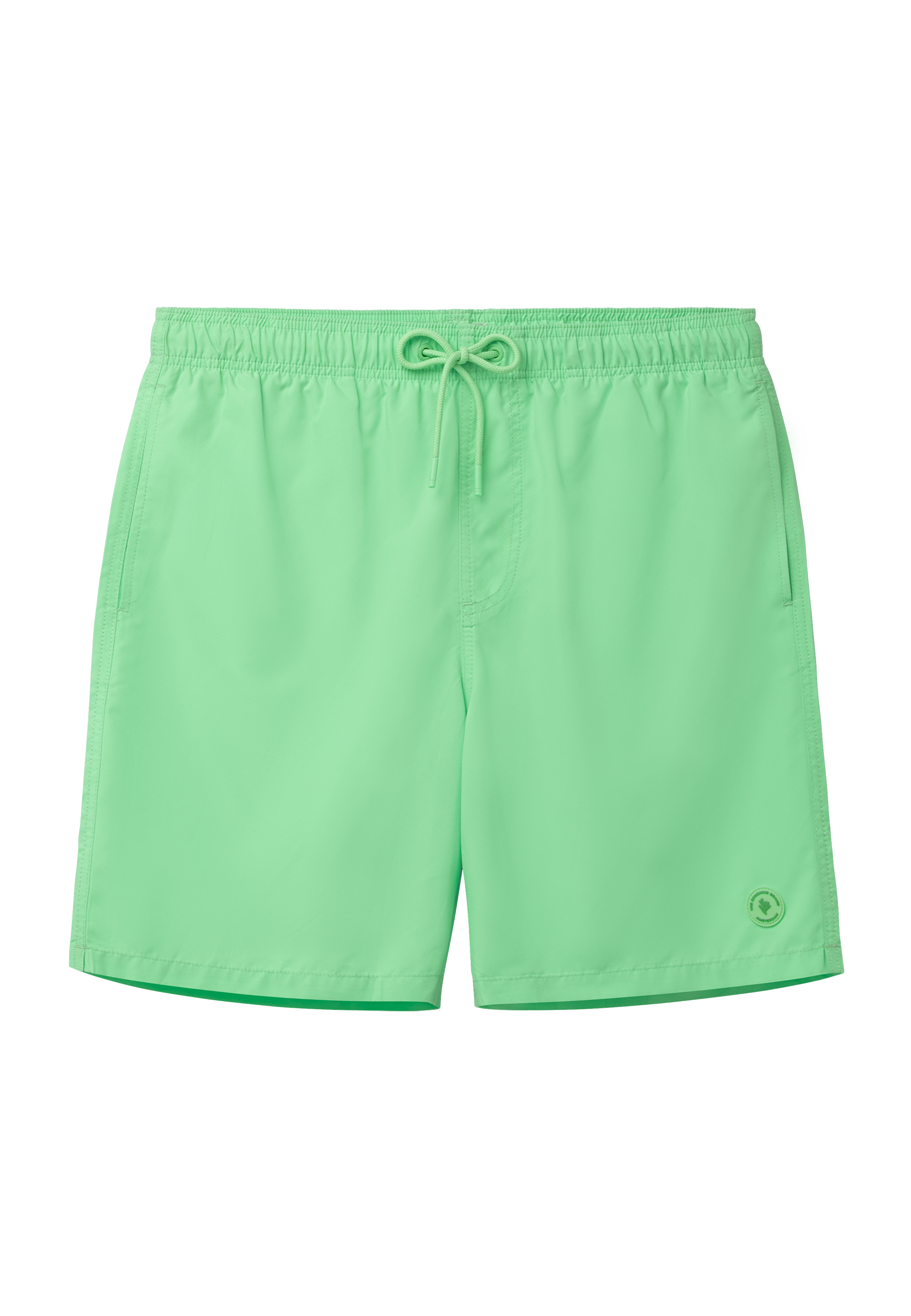 MIKE swim shorts solid | new neon green