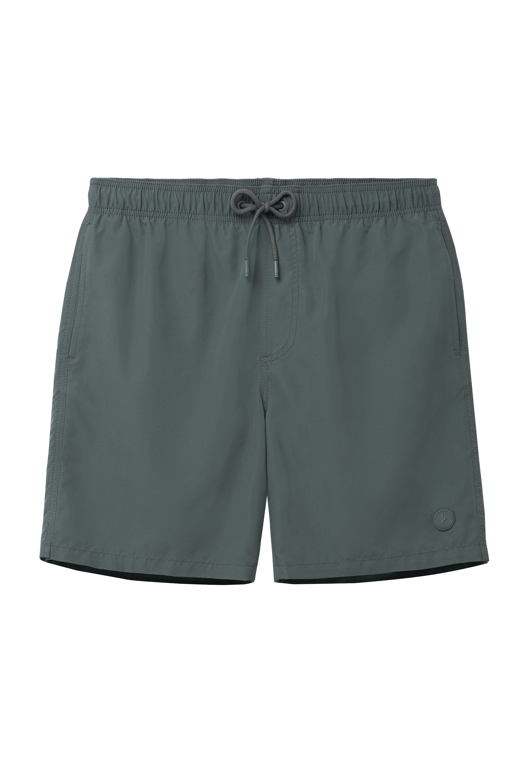 MIKE zwembroek effen | green smokey