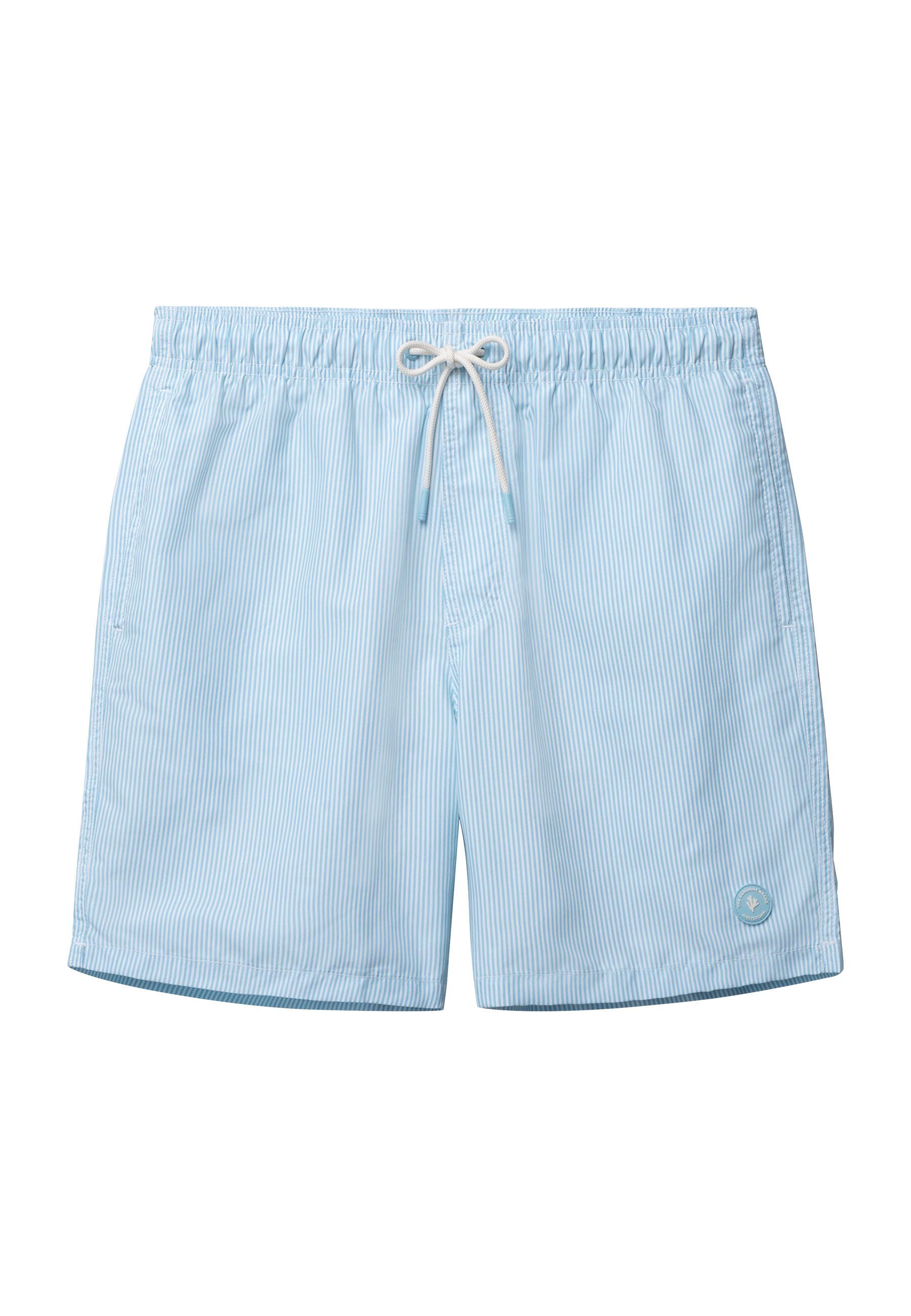 MIKE swim shorts fine stripe | blue sky