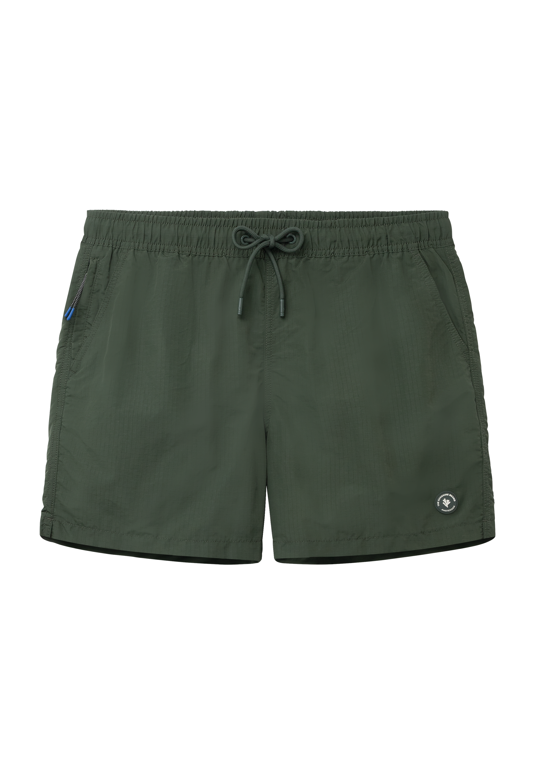 NATE QUICK DRY swim shorts ribstop | green leaf