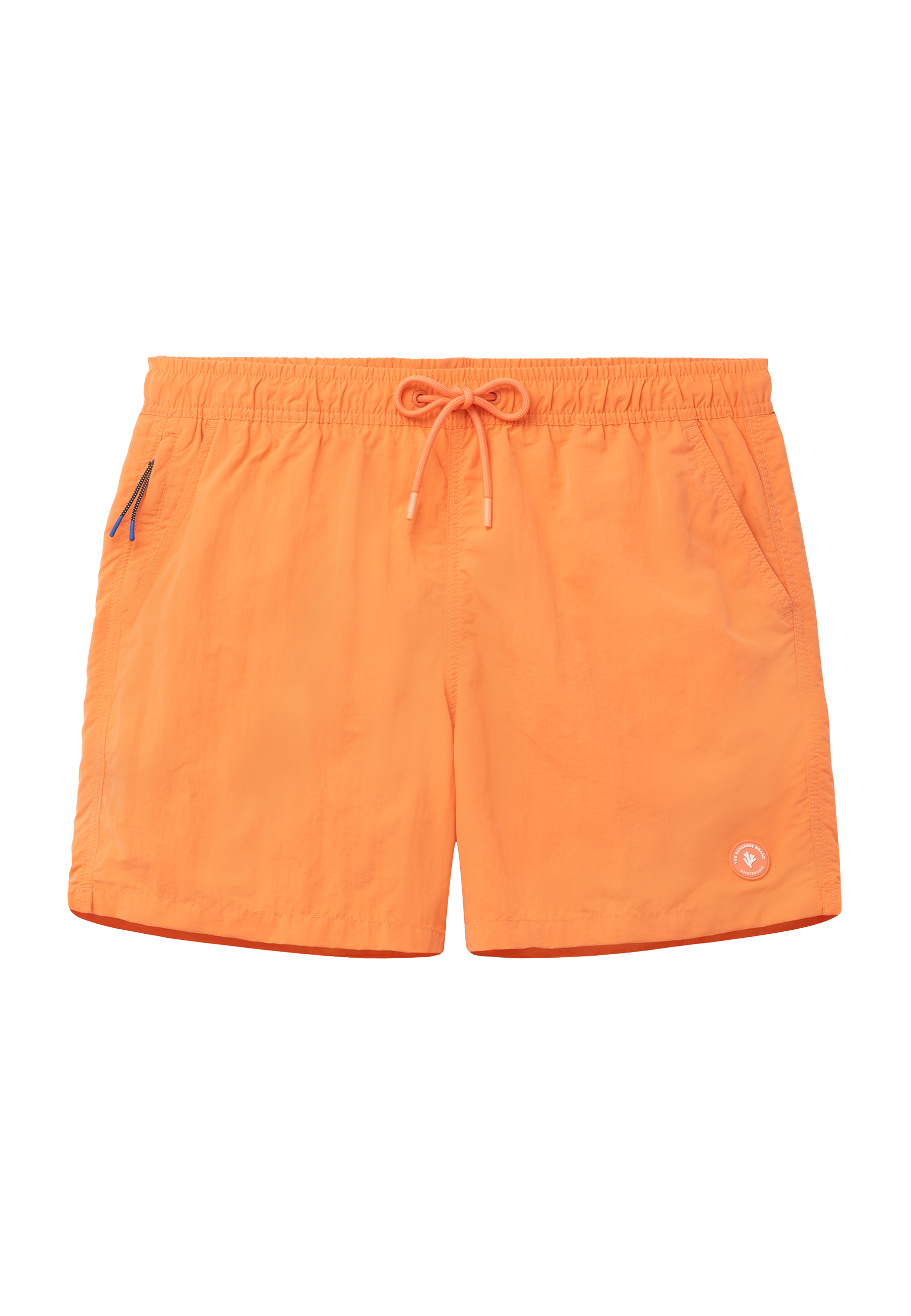 NATE QUICK DRY swim shorts solid | orange coral