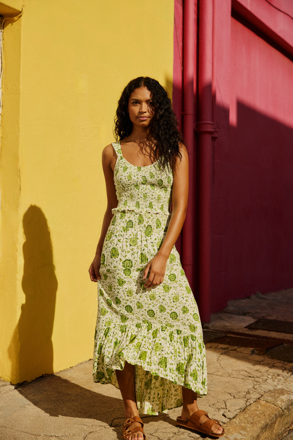 Ladies SEYCHELLES dress botanic flower