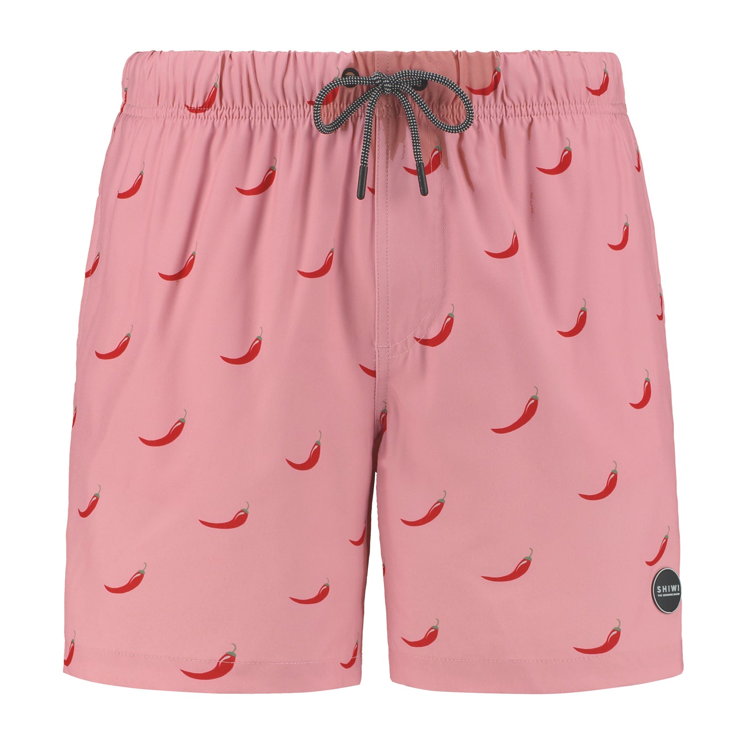 men stretch swimshort chili pepper