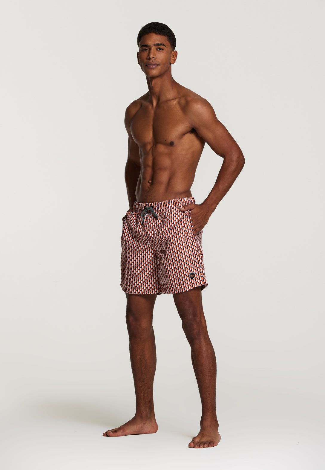 men swimshort hotel tile