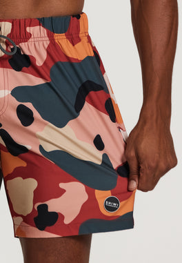 men stretch swimshort neo camo