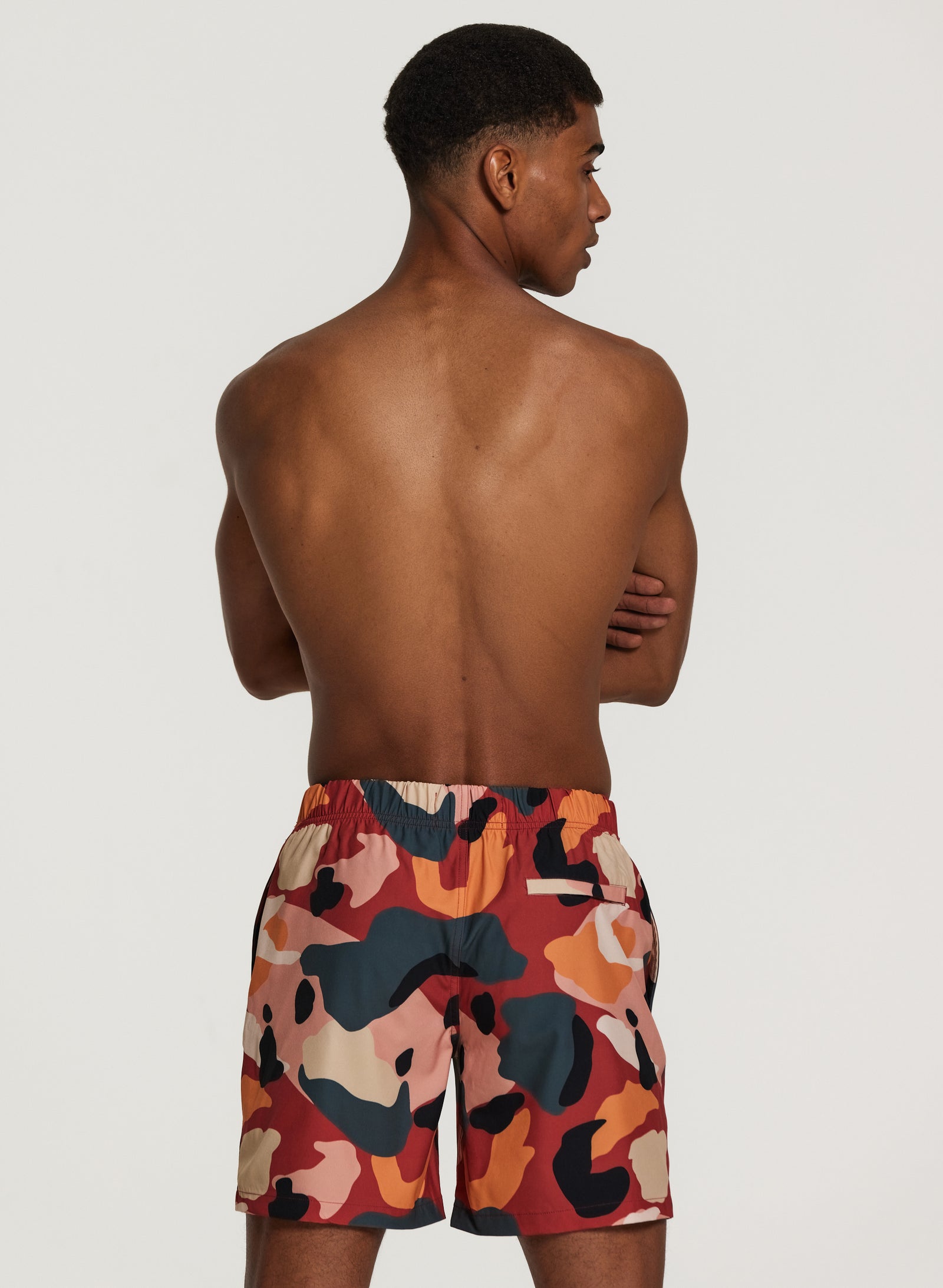 men stretch swimshort neo camo