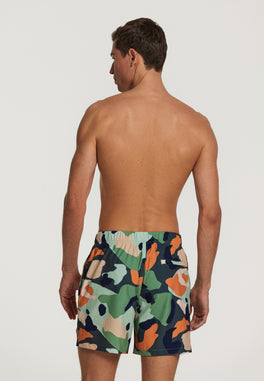men stretch swimshort neo camo