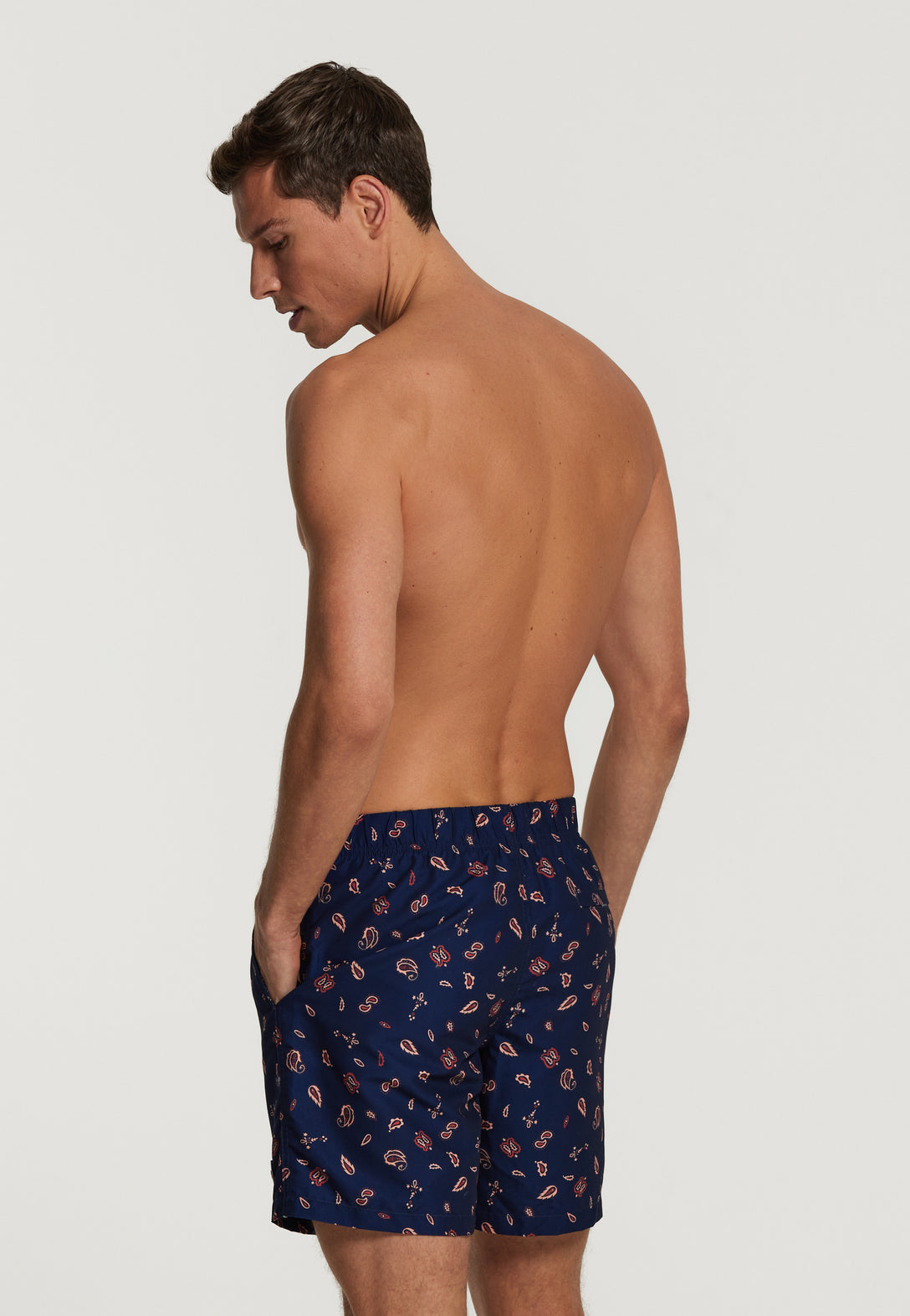 men swimshort paisley