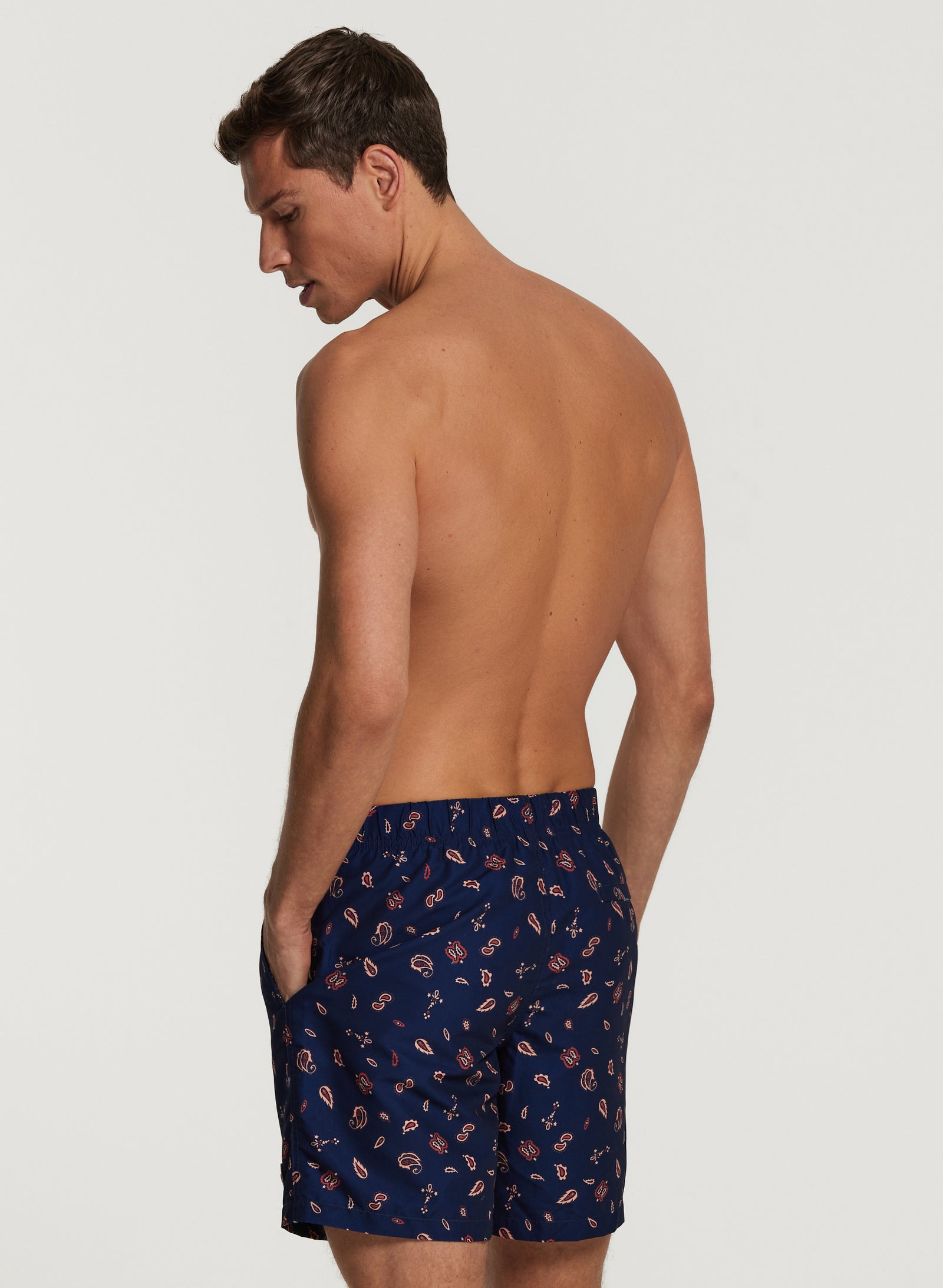 men swimshort paisley