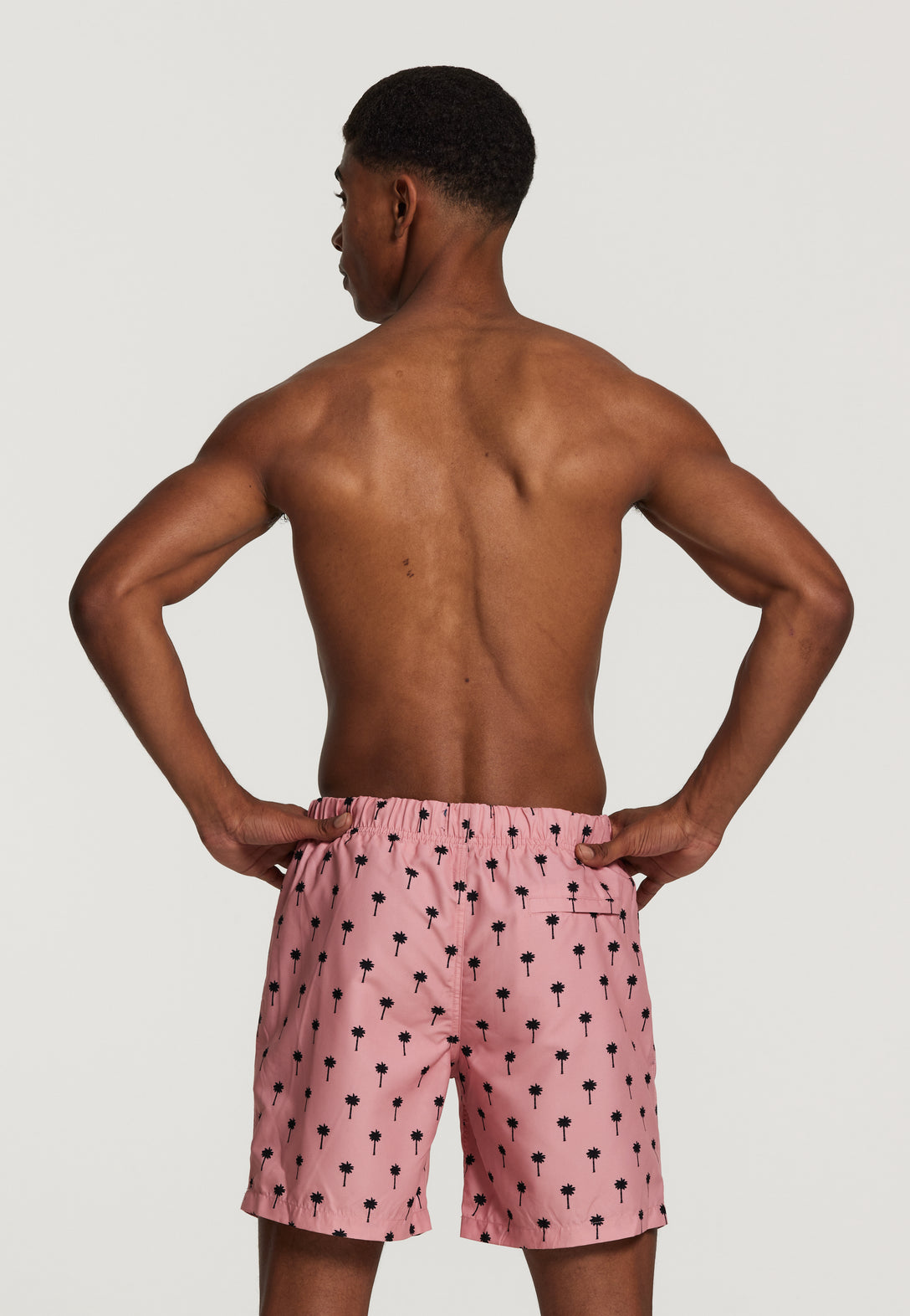 men swimshort scratched shiwi palm
