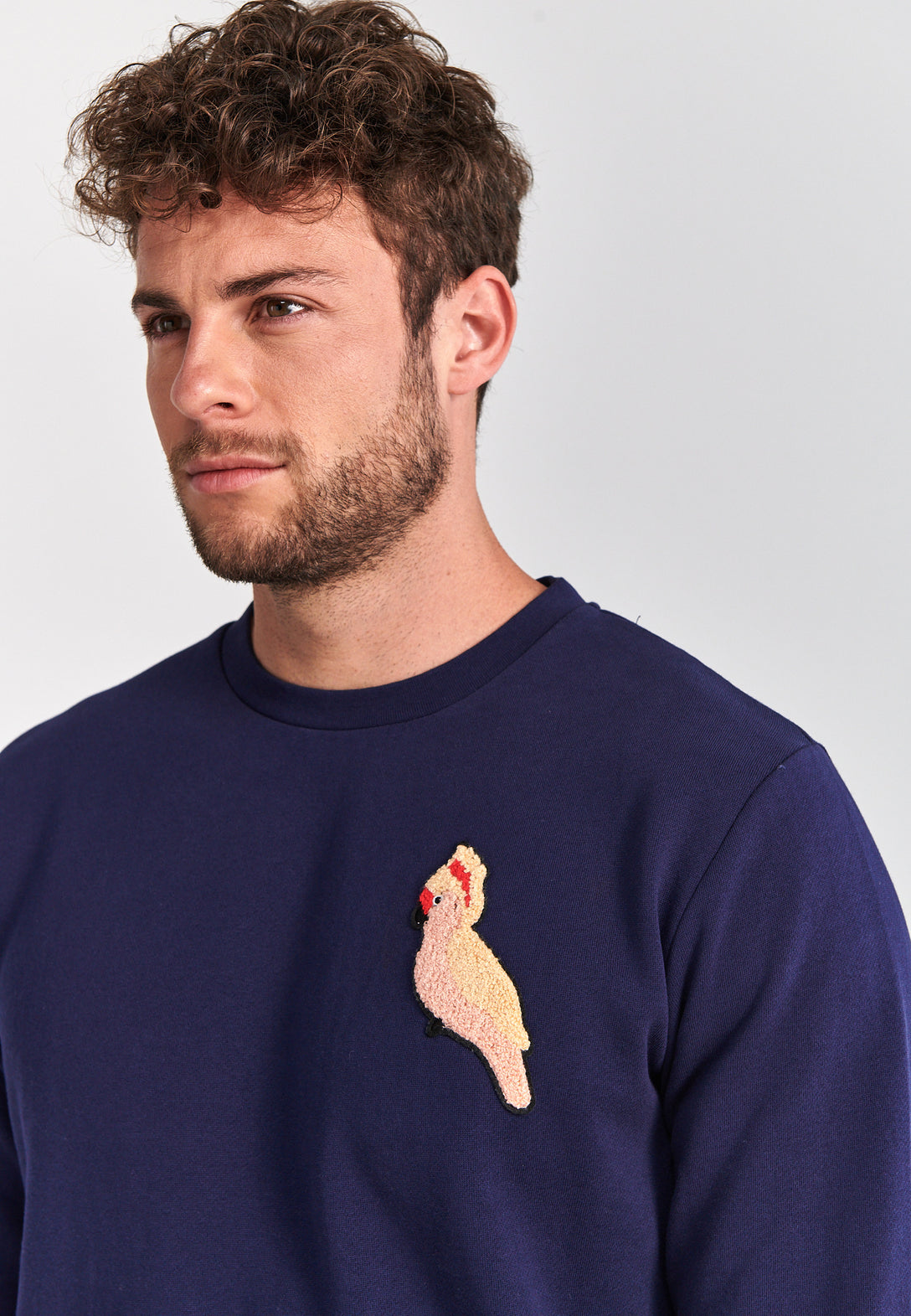 Men sweater cockatoo