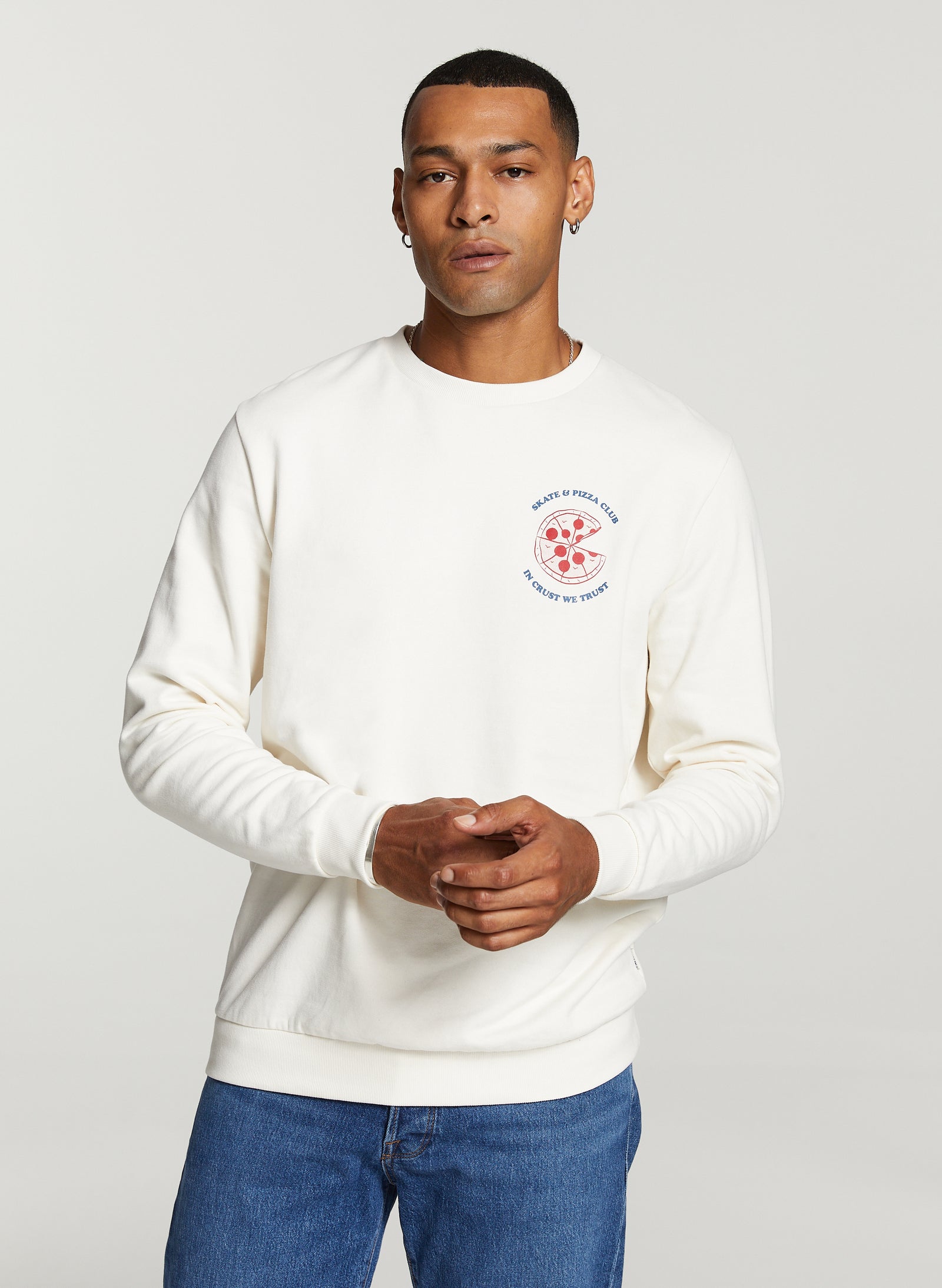 Men skate club sweater