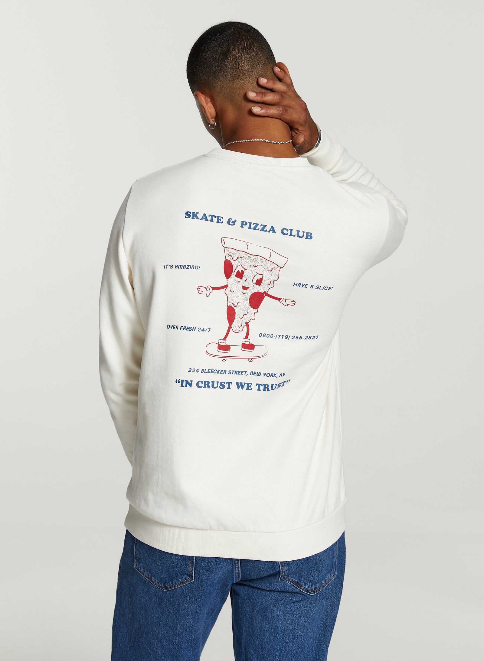 Men skate club sweater