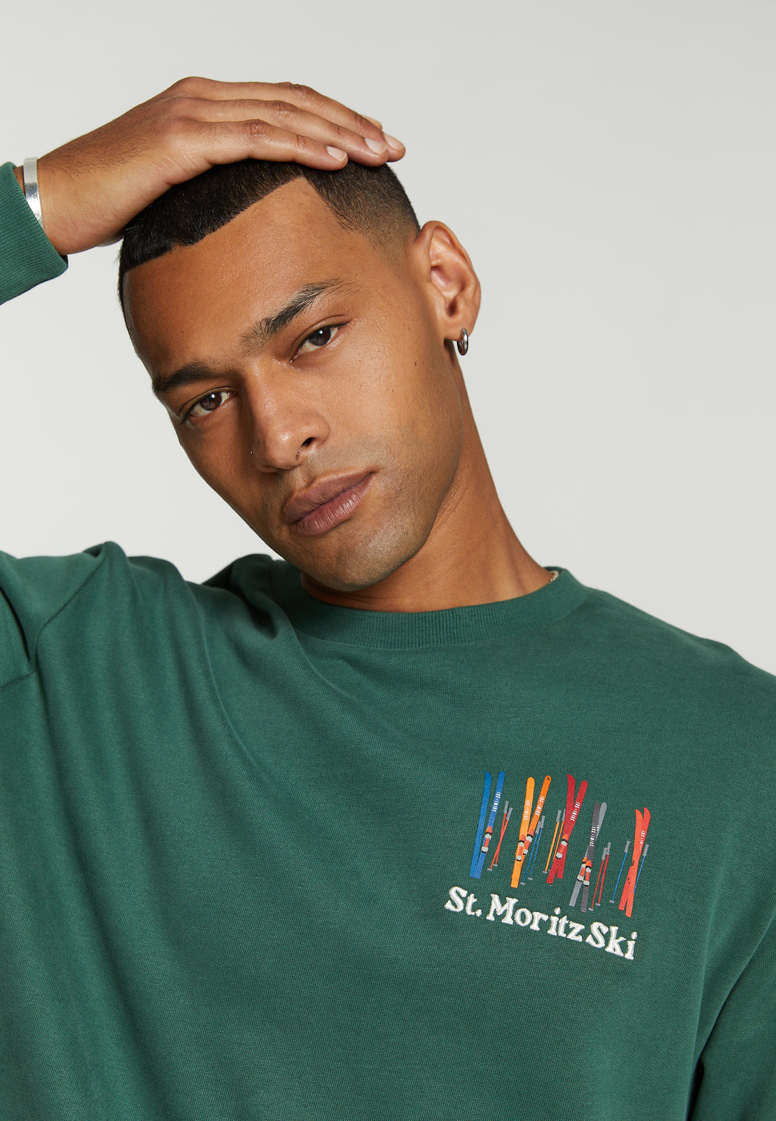 Men ski sweater