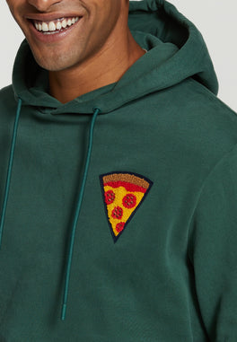 Men pizza slice hoodie