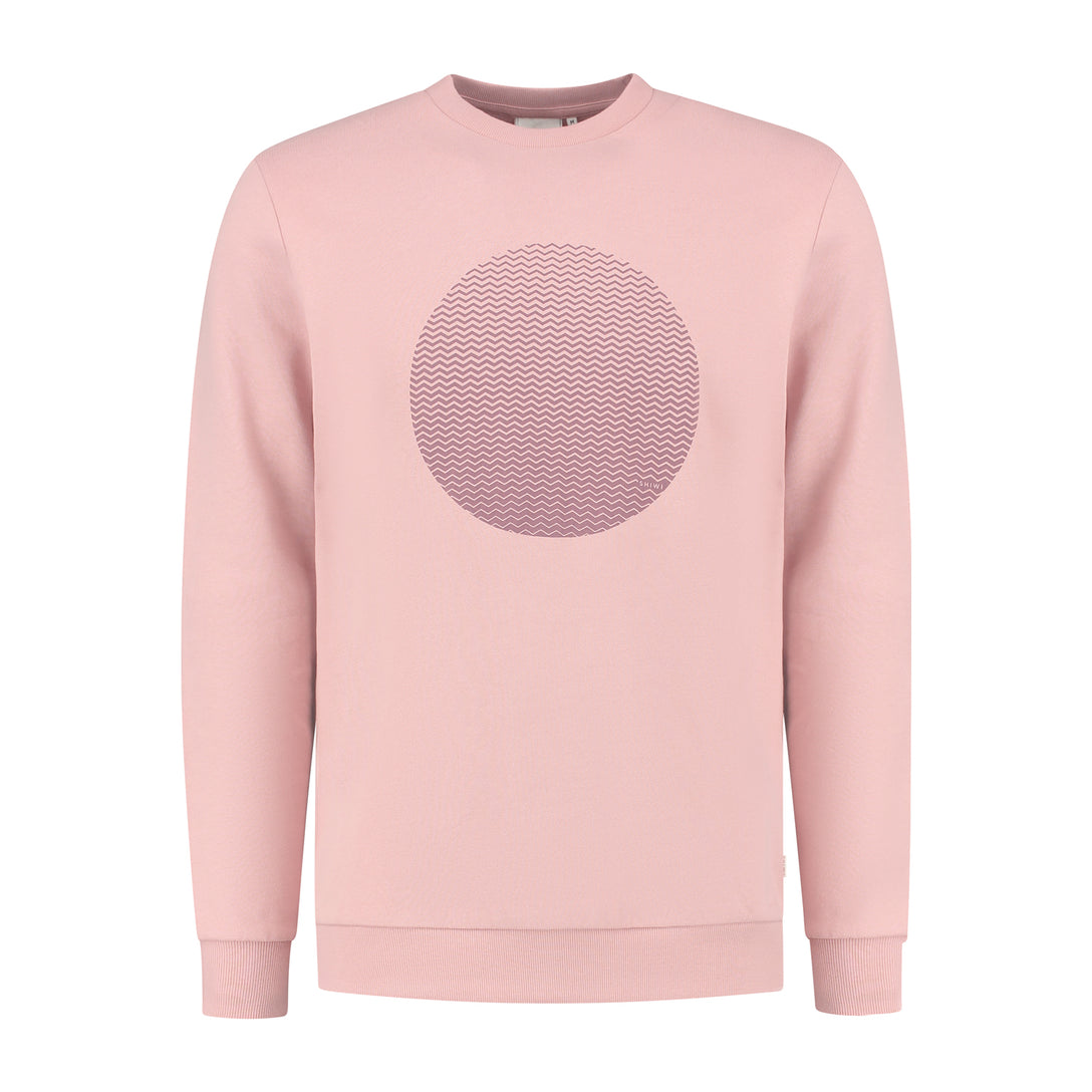 Men gradient dot sweater