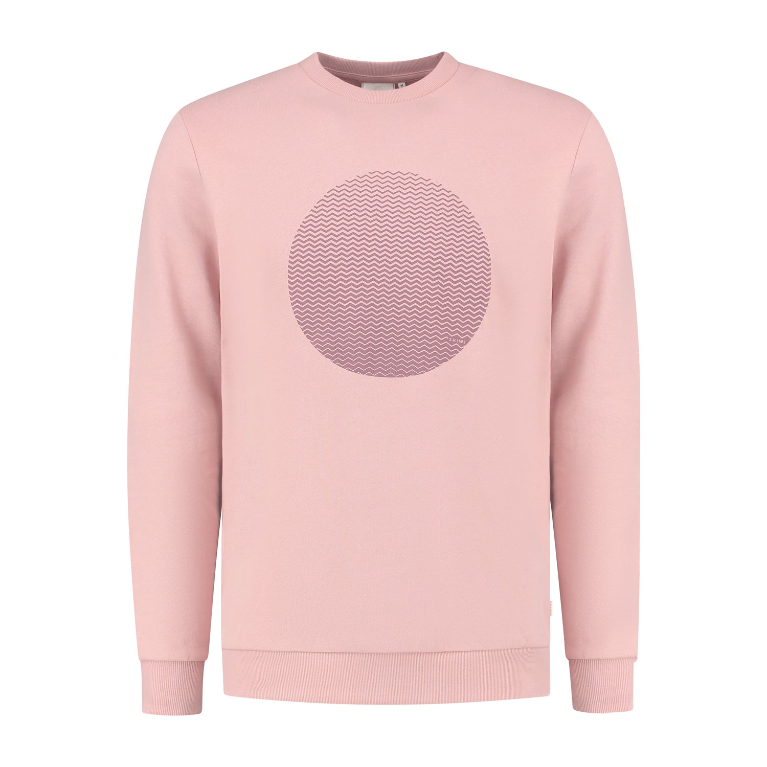 Men gradient dot sweater