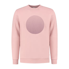 Men gradient dot sweater