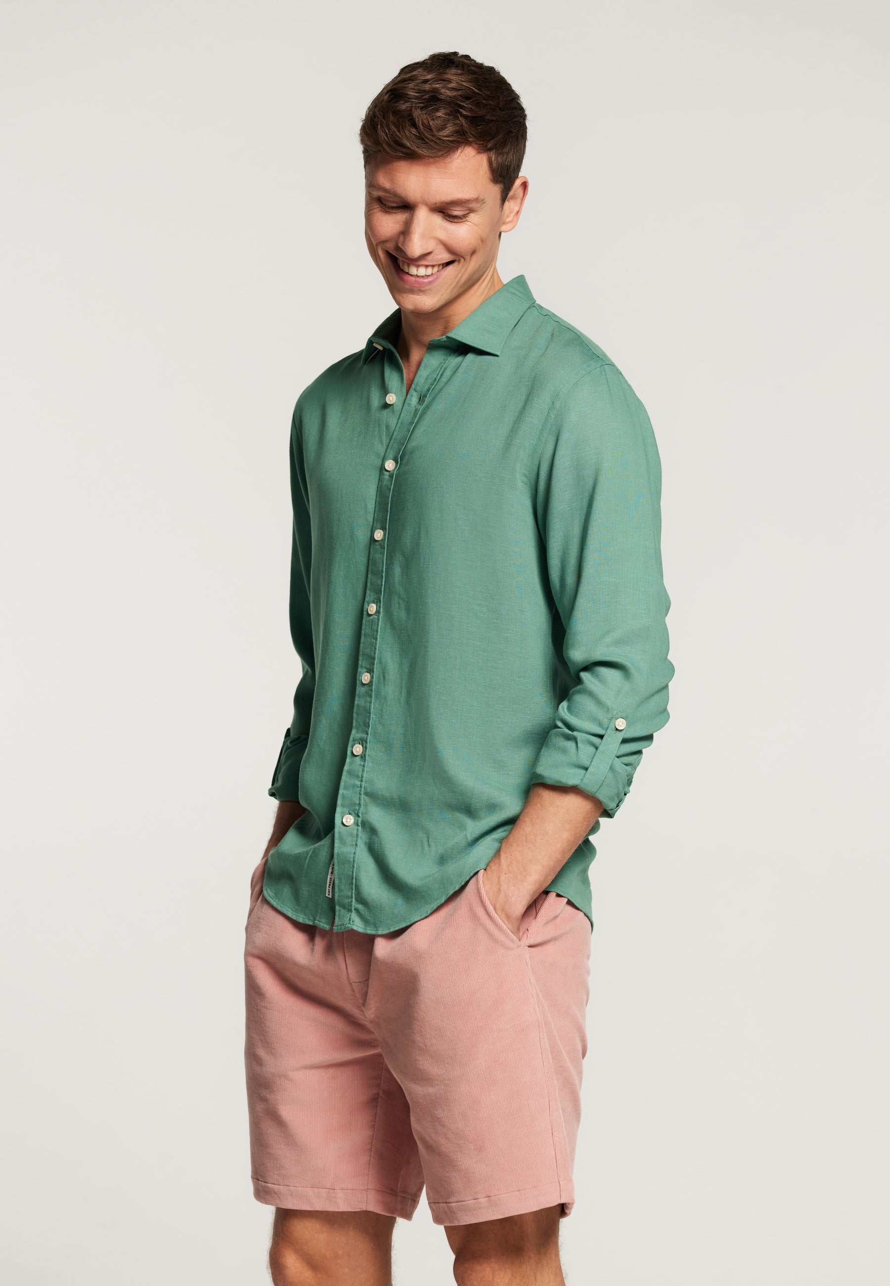 men lucas linen shirt