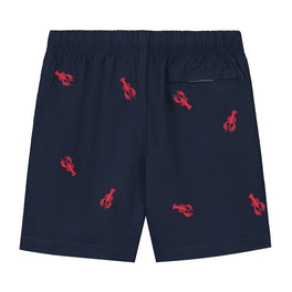boys swimshort lobster embroidery