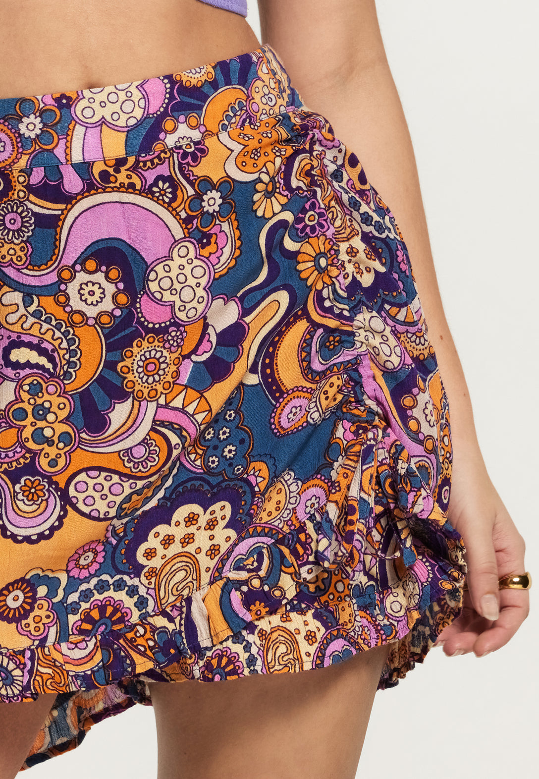 Ladies PUGLIA skort WOODSTOCK WAVE