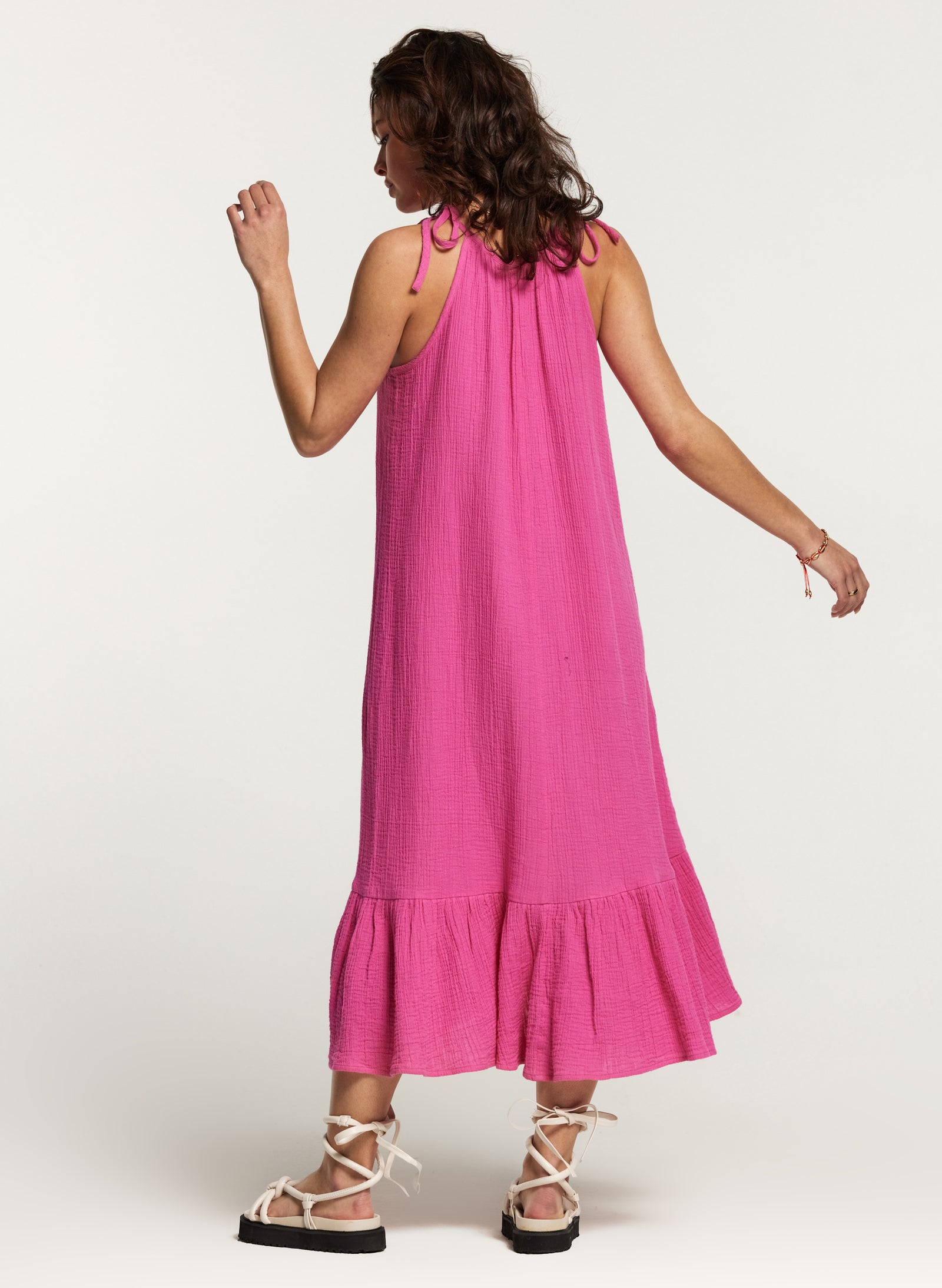 Ladies ANTIBES dress MOUSSELINE WAFFLE