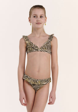 Girls BELLA bikini set ZANZIBAR ZEBRA
