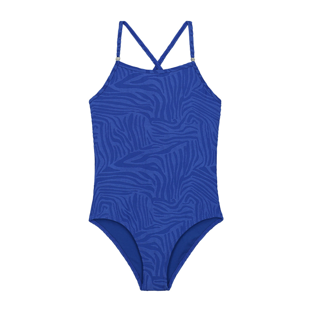 Girls LOIS swimsuit BERMUDA TIGER STRUCTURE