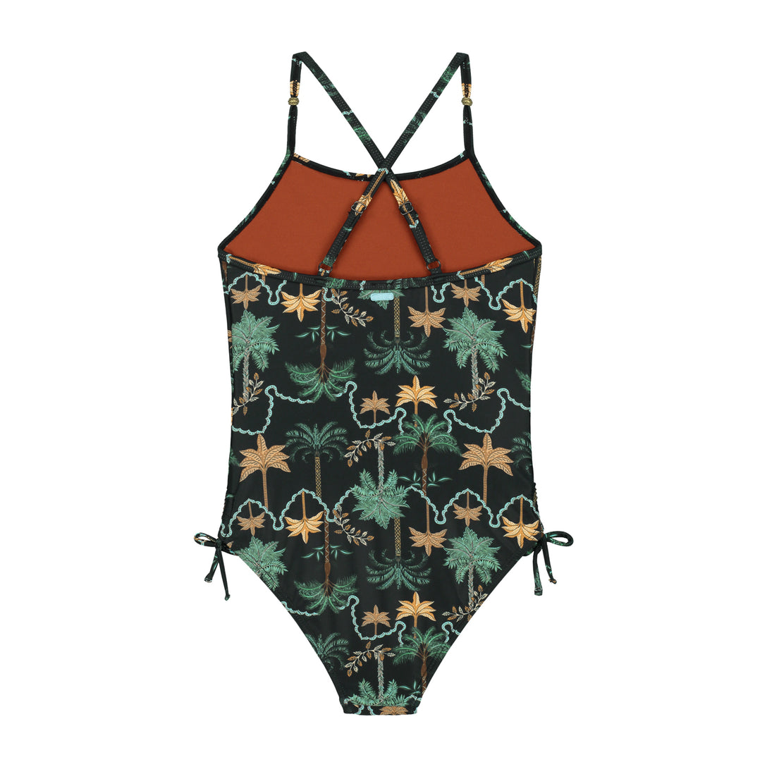 Girls LOIS swimsuit JAIPUR PALM