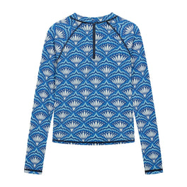 Girls TESS rash tee BOHEMIAN PEACOCK
