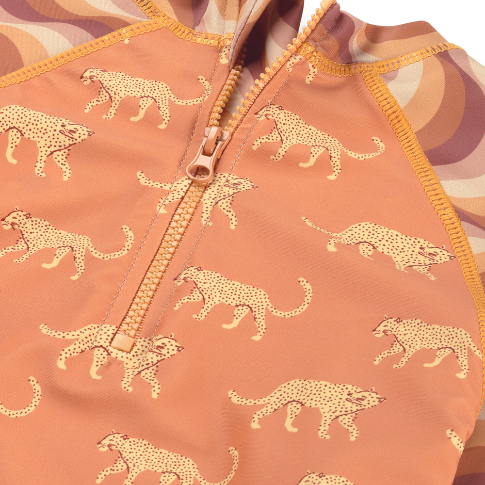 Girls TESSIE rash tee GROOVY WAVE