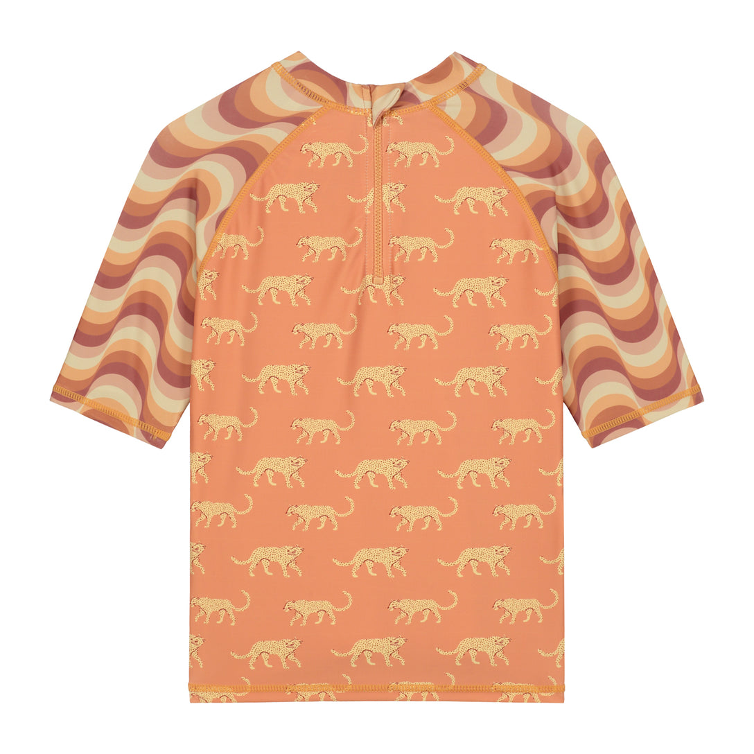 Girls TESSIE rash tee GROOVY WAVE