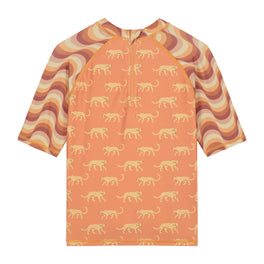 Girls TESSIE rash tee GROOVY WAVE
