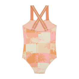 Girls LOIS swimsuit BLOCK PALM